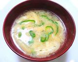 セロリの葉と竹輪のお味噌汁☆美味しいよ!作り方5写真