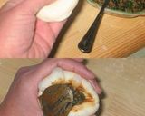 熱々を食べよう！にらパン＾＾激辛あり！！作り方4写真