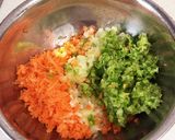 卵を入れない柔らかハンバーグ作り方1写真