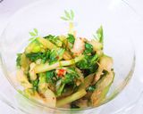 セロリの葉と竹輪のお味噌汁☆美味しいよ!作り方9写真