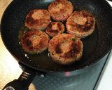 卵を入れない柔らかハンバーグ作り方8写真