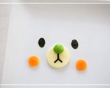 簡単♪白くまくんおにぎり＊キャラ弁作り方4写真