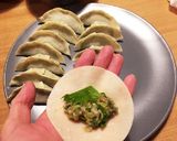 白菜であっさり!京風しそ味噌餃子作り方5写真