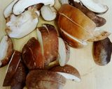 椎茸のバター生姜焼き作り方1写真