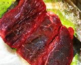 昆布〆で熟成☆牛肉のたたき作り方5写真