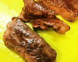 昆布〆で熟成☆牛肉のたたき作り方6写真