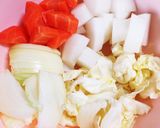 離乳食初期▷野菜スープ作り方1写真