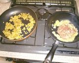 簡単同時にカレーとミートソース作り方4写真