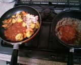 簡単同時にカレーとミートソース作り方7写真