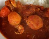 簡単同時にカレーとミートソース作り方10写真