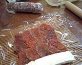 干し柿チーズ作り方1写真