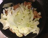 さっぱり☆鶏肉とキャベツの炒め物作り方5写真