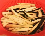 なすの肉味噌作り方1写真