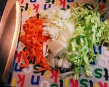 ダイエット鮭入りスープ ご飯入り＊作り方1写真
