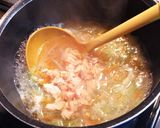 ダイエット鮭入りスープ ご飯入り＊作り方6写真