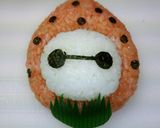 春の簡単キャラ弁❈ベイマックス♡苺作り方7写真