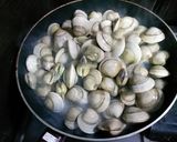 白はまぐり(ホンビノス貝)の炊き込みご飯作り方1写真