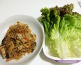 レタス包み　レタスの肉野菜包み作り方8写真