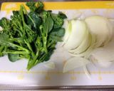 茎ブロッコリーと豚肉のオイスター炒め作り方2写真