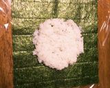 おにぎらず★マヨ昆布作り方1写真