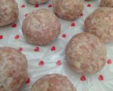 麩わ♡チーズinミートボールのデミ煮作り方2写真