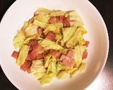あっという間に☆ベーコンキャベツの炒め物作り方4写真