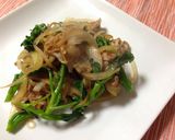 茎ブロッコリーと豚肉のオイスター炒め作り方5写真
