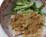 くらげとキュウリの中華風酢の物作り方5写真