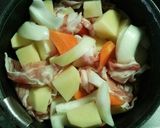 我が家の水無し肉じゃが作り方2写真