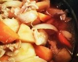 我が家の水無し肉じゃが作り方4写真