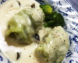 ロールキャベツ ホワイトソース煮込み作り方1写真