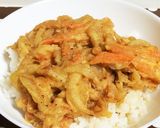 簡単つゆ☆かき揚げ丼作り方3写真
