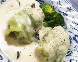ロールキャベツ ホワイトソース煮込み作り方12写真