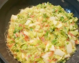 ダイエットにも♪お好み焼き風卵焼き作り方5写真
