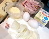我が家の定番カルボナーラ作り方1写真