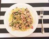 濃厚★クリームチーズと生クリームのパスタ作り方7写真
