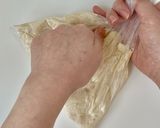こねる~発酵まで袋1枚!しらすピザ作り方5写真