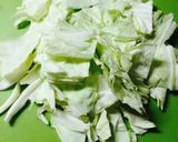鶏たまキャベツのさっぱりねぎ塩だれ。作り方1写真