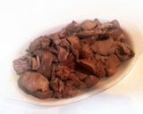 簡単！糖質オフ！アボチー&レバー焼き作り方5写真