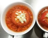 トマトのカプレーゼスープ作り方6写真