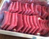 胡麻香る！簡単！かつおの漬け丼！作り方5写真