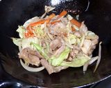 男子絶賛!!肉野菜炒め◀野菜炒め◀◀簡単作り方5写真