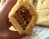 野菜たっぷり、油揚げの豆腐挟み焼き作り方5写真