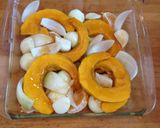 手羽先と根菜と柑橘類のオーブン焼き作り方1写真