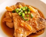 もうかさめのにんにく醤油麹煮作り方3写真