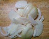 簡単♪ 玉ねぎ 卵の 濃厚トマトスープ作り方1写真
