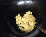 菜の花と豚肉のマヨ玉チャンプル作り方3写真