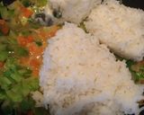一歳 取り分け いかなごチャーハン♪作り方3写真