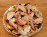 手羽先と根菜と柑橘類のオーブン焼き作り方6写真