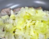 簡単◎キャベツとベーコンほっとけ蒸し焼き作り方3写真